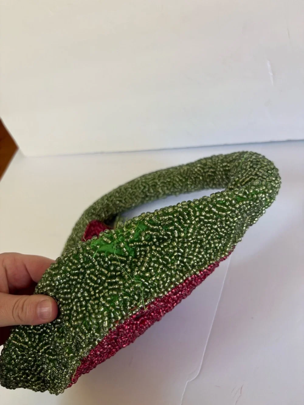 NWOT Anthropologie The Tate Beaded Bag